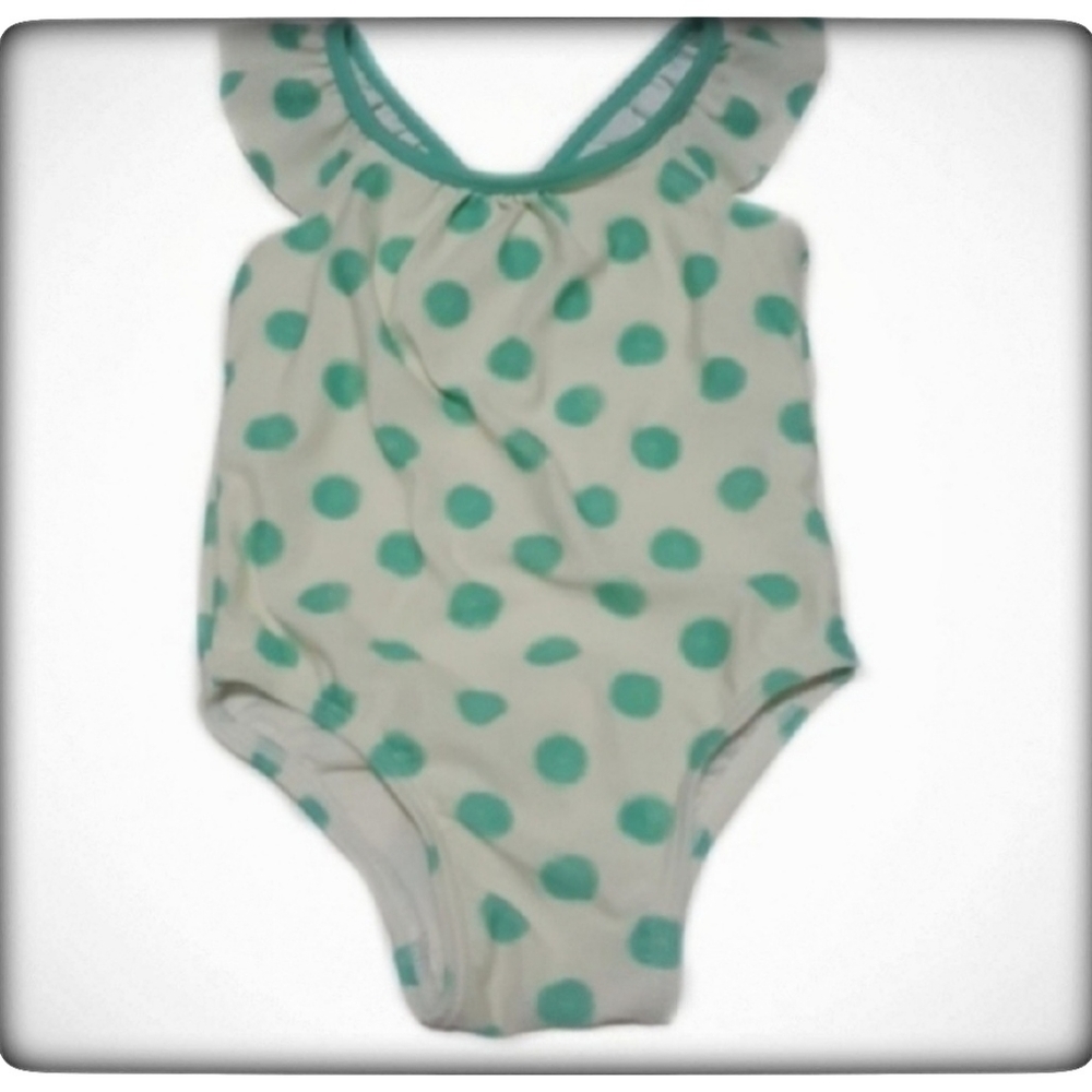 Baby GAP Polk a Dot One Piece Baithing Suit 6-12M